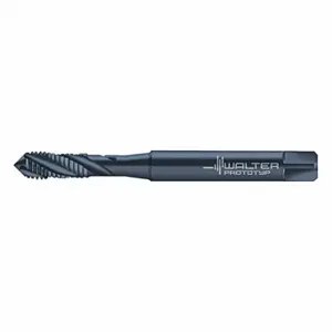 WALTER TOOLS M23513-UNF12 Spiral Flute Tap, #12-28 Thread Size, 10 mm Thread Length, 80 mm Length, Vap | CU9CYG 428P57