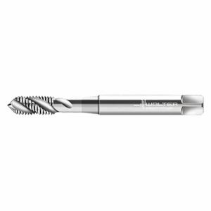 WALTER TOOLS P20519-M7 Spiral Flute Tap, M7X1 Thread Size, 10 mm Thread Length, 80 mm Length | CU9FUP 428V63