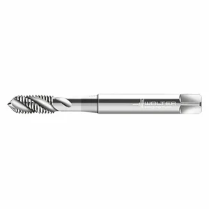 WALTER TOOLS P20519-M5 Spiral Flute Tap, M5X0.8 Thread Size, 8 mm Thread Length, 70 mm Length, D3/D4 | CU9FNF 428V61