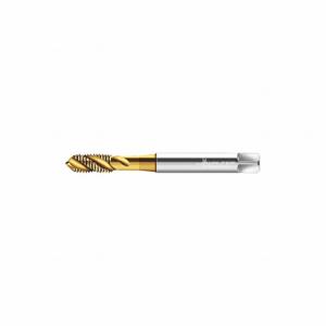 WALTER TOOLS P2051905-M6 Spiral Flute Tap, M6X1 Thread Size, 10 mm Thread Length, 80 mm Length, Tin | CU9JHX 428V37