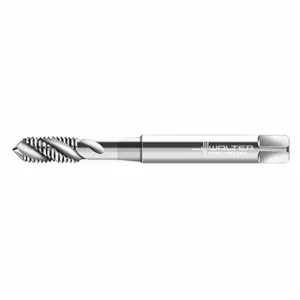 WALTER TOOLS P20539-M6 Spiral Flute Tap, M6X1 Thread Size, 10 mm Thread Length, 80 mm Length | CU9FQV 428V80