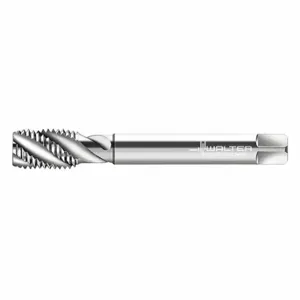 WALTER TOOLS P20589-M10 Spiral Flute Tap, M10X1.5 Thread Size, 15 mm Thread Length, 100 mm Length | CU9EEA 428W63