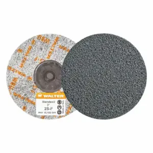 WALTER SURFACE TECHNOLOGIES 04U321 Finishing Disc, TR, 3 Inch Dia, Silicon Carbide, Twist Blendex U | CU9CBH 804CK7