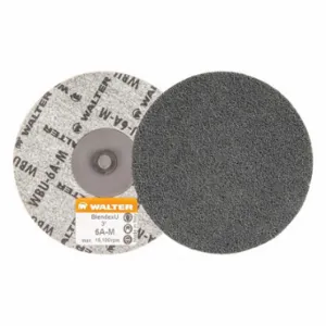 WALTER SURFACE TECHNOLOGIES 04U323 Finishing Disc, TR, 3 Inch Dia, Silicon Carbide, Twist Blendex U | CU9CBJ 804CK8