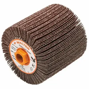 WALTER SURFACE TECHNOLOGIES 07J444 Unmounted Flap Wheel, 4 1/4 Inch Dia, Aluminum Oxide | CU9CFZ 49YJ97