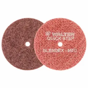 WALTER SURFACE TECHNOLOGIES 07R453 Conditioning Disc, 4 1/2 Inch, Aluminum Oxide, Medium, Quick-Step Blendex | CU9BYE 249P32