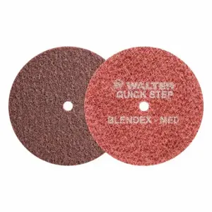 WALTER SURFACE TECHNOLOGIES 07R503 Hook-and-Loop Surface Conditioning Disc, 5 Inch Dia, Aluminum Oxide | CU9BYK 804CK1