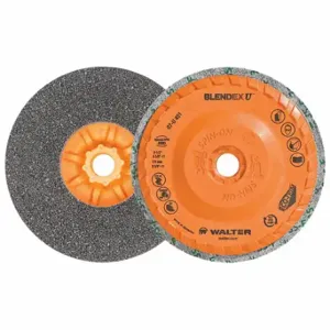 WALTER SURFACE TECHNOLOGIES 07U451 Cup Disc, 4-1/2 Inch | CU9BZB 249K22