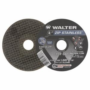 WALTER SURFACE TECHNOLOGIES 11F042 Abrasive Cut-Off Wheel, 0.0469 Inch Thick | CU9BWQ 32WL03