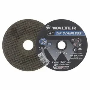 WALTER SURFACE TECHNOLOGIES 11F062 Abrasive Cut-Off Wheel, 0.0469 Inch Thick | CU9BVQ 32WL05