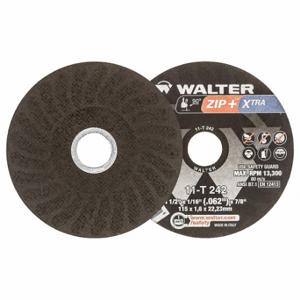 WALTER SURFACE TECHNOLOGIES 11T242 Abrasive Cut-Off Wheel, Aluminum Oxide, 0.0625 Inch Thick | CU9BWK 32WL28