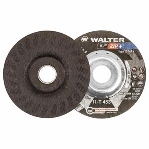WALTER SURFACE TECHNOLOGIES 11T453 Depressed Center Cut-Off Wheel, Aluminum Oxide, Zip | CU9BZM 32WL33