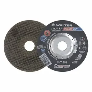 WALTER SURFACE TECHNOLOGIES 11T852 Depressed Center Cut-Off Wheel, Type 27, 5 Inch X 5/64 Inch X 7/8 Inch, Aluminum Oxide | CV4LME 807Z04