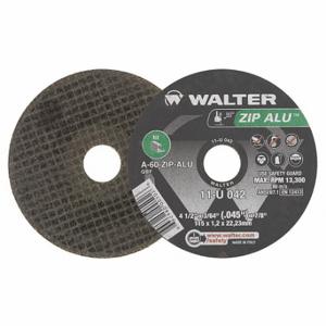 WALTER SURFACE TECHNOLOGIES 11U042 Trennschleifscheibe, Aluminiumoxid/Zink, 0.0469 Zoll dick | CU9BWR 32WK94