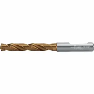 WALTER TOOLS 7378586 Jobber Length Drill Bit, 9.70 mm Drill Bit Size, 103 mm Overall Length, Carbide | CU8TNC 60FT20