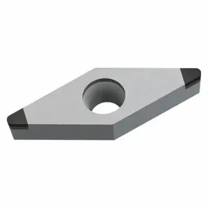 WALTER TOOLS VCGW160404TS-2 WBH10 Diamond Turning Insert, Vcgw Insert, Neutral, 3/16 Inch Thick, 1/64 Inch Corner Radius | CU9NZX 60AD27