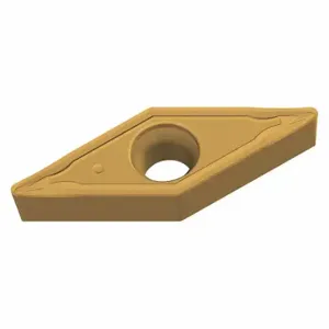 WALTER TOOLS VCMT160404-FV4 WPV10 Diamond Turning Insert, Vcmt Insert, Neutral, 3/16 Inch Thick, 1/64 Inch Corner Radius | CU9PCV 56TD54