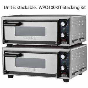 WARING COMMERCIAL WPO100KIT Stapelset für den Wpo100, einstöckige Ofengröße, Pizzateller, 1 Backkammer | CU9TLM 794H81
