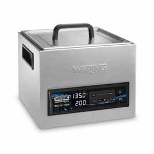 WARING COMMERCIAL WSV16 16-Liter-Thermozirkulator, 16 l Fassungsvermögen, 1, 560 W Watt, Schwarz/Silber | CP2LQB 783AH9