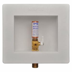 WATER TITE 87978 Outlet Box, Sweat, 1/4 Inch Turn, Center, 5.75 Inch Box Width, 4.88 Inch Box Height | CU9TTH 52XF24