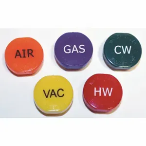 WATERSAVER FAUCET COMPANY PA032RK Index Buttons, 5 PK | CU9TRT 3CWL4