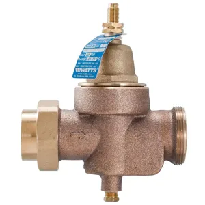 WATTS LFN55BM1-U-G 1 Water Pressure Reducing Valve, 1 Inch Inlet, 27.6 Bar Pressure | BQ6JNV 0009644