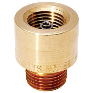 WATTS S-8 1/2 Hose Connection Vacuum Breaker, 1/2 Inch Size, Brass | BZ2VBJ 0061853
