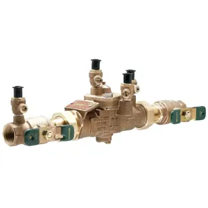 WATTS U009M2-QT 3/4 Reduced Pressure Zone Assembly, Inline, 3/4 Inch Size, Bronze | CA4CHQ 0062288