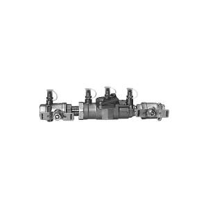 WATTS SS007M3-QT-S 3/4 Double Check Valve Assembly, Quarter Turn Ball Valve, 3/4 Inch Size | CA7CRT 0062708