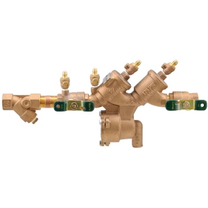 WATTS LF919-QT-S-AG 3/4 Quarter Turn Ball Valve, Inline, 3/4 Inch Size, Bronze | BY7CDQ 0122677