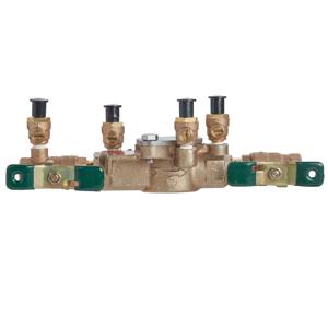 WATTS 007-QT-CT 1/2 Double Check Valve Assembly, Inline, Quarter Turn Ball Valve, 1/2 Inch Size | CA7ZWD 0077700