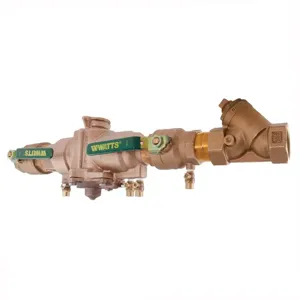 WATTS LF009M2-QT-S 1 1/2 Quarter Turn Shutoff Valve, Inline, 1 1/2 Inch Size, Bronze | BZ2MDP 0122689