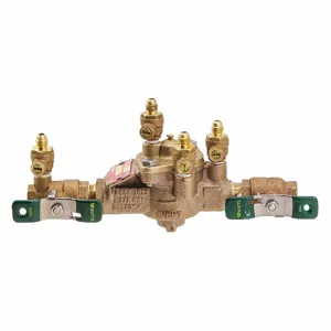 WATTS 009-QT-SH Reduced Pressure Zone Assembly, 1/2 Inch Size, FNPT, Bronze | CJ3DAA 36JD16