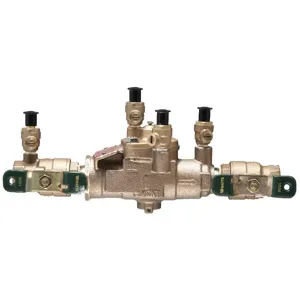 WATTS LF009M3-QT-CT 3/4 Quarter Turn Shutoff Valve, Inline, 3/4 Inch Size, Bronze | BY7DZU 0122707