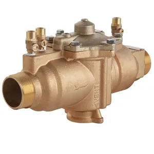 WATTS 009M2-LF 2 Reduced Pressure Zone Assembly, Inline, 2 Inch Size, Bronze | CA4CJC 0063022