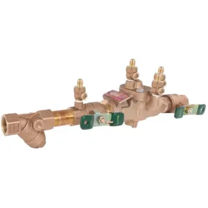 WATTS 009M3-QT-S 3/4 Quarter Turn Shutoff Valve, Inline, 3/4 Inch Size, Bronze | CB3XLR 0063031