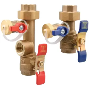 WATTS LFTWH-FT-HCN 3/4 Tankless Water Heater Valve Set, Hot And Cold Water | BR7YMJ 0100155