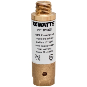 WATTS LFTP300T 1/2 Trap Primer, 1/2 Inch Inlet, 125 Psi Pressure | BY8WCT 0121238