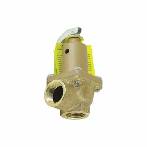 WATTS 0121484 Pressure Safety Relief Valve, 3/4 Inch Size, 150 psi | CJ3BKB 161Z95