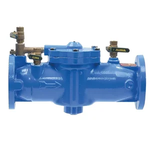 WATTS LF009-LF 3 Reduced Pressure Zone Assembly, Inline, 3 Inch Size, Cast Iron | BY7CDL 0122650