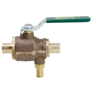 WATTS LFBRVPXPXP-125 3/4 Ball And Relief Valve, 3/4 Inch Inlet, 100 Deg. F, 400 Psi Pressure | CC6UZZ 0125275