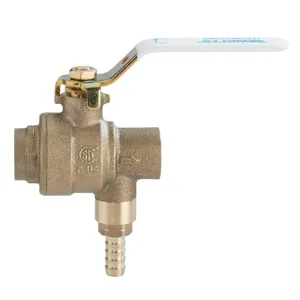 WATTS 3/4 LBRVM1SXSXB-125 Ball And Relief Valve, 3/4 Inch Inlet, 600 Psi Pressure | CA4EFA 0125568