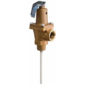 WATTS LF40XL-8-125-210 3/4 Temperature And Pressure Relief Valve, 3/4 Inch Size, 125 Psi Relief Pressure | BP4FWM 0121419