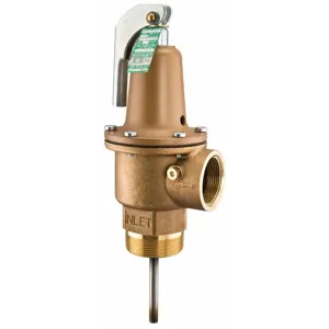 WATTS 342X-8-75210 2 Pressure & Temperature Relief Valve, Inlet Size 2 Inch, Relief Pressure 75 Psi | BQ3UTN 0352558