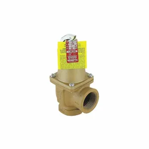 WATTS 0382570 Pressure Safety Relief Valve, 1 Inch Size, 30 psi, 1300000 Btu | CJ3BHT 162A38