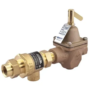 WATTS 911T-M3 Fill Valve And Backflow Preventer, 1/2 Inch Inlet, 6.9 Bar Pressure | BZ6NDM 0386460