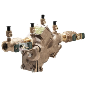 WATTS LF909-QT 1 Reduced Pressure Zone Assembly, Inline, 1 Inch Size, Bronze | BY7JYC 0391009