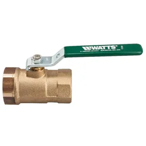 WATTS LFB6000M2 1 1/2 Ball Valve, 1 1/2 Inch Inlet, 450 Deg. F Max. Temp., 600 Psi | CC8QNU 0555190