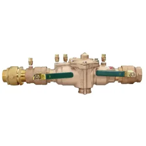 WATTS 009M2-QT HC 2 Quarter Turn Shutoff Valve, Inline, 2 1/2 Inch Size, Bronze | BY7CUY 0436020