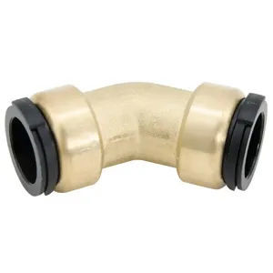 WATTS LF4722-10 Elbow, 1/2 Inch Inlet, 13.8 Bar Pressure | BT2ZTK 0472031